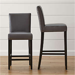 leather seated bar stools