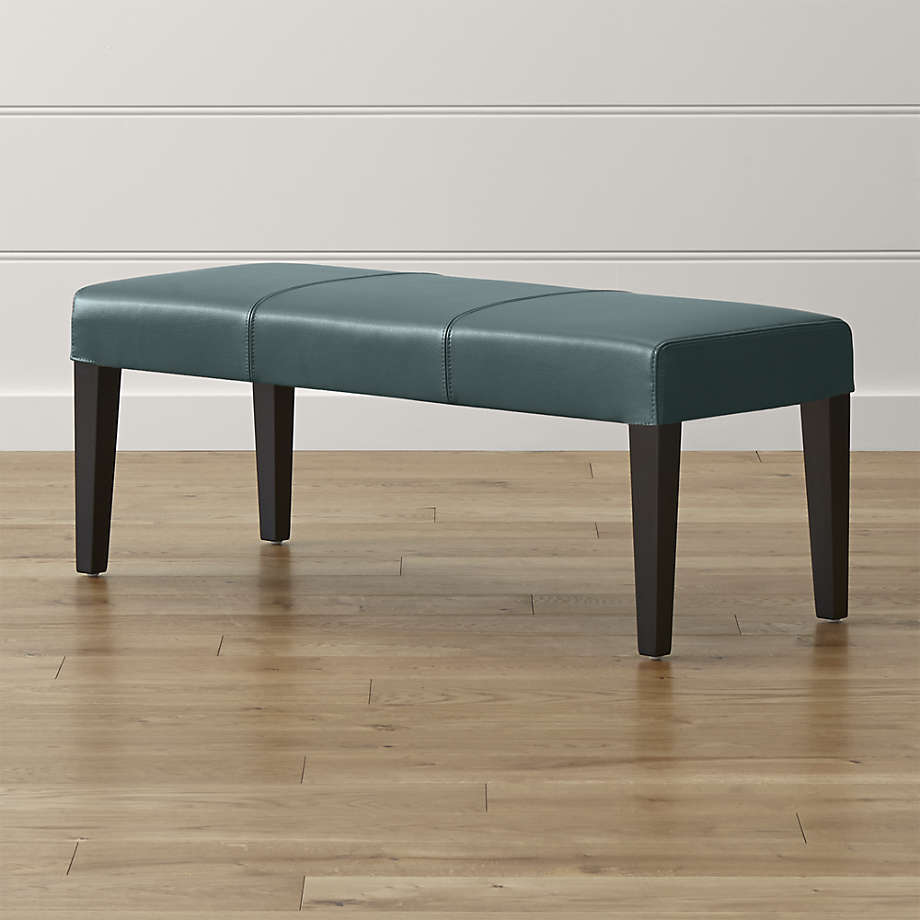 Lowe Ocean Leather Backless Bench