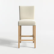 Oro Natural Walnut Wood Tiered Side Table