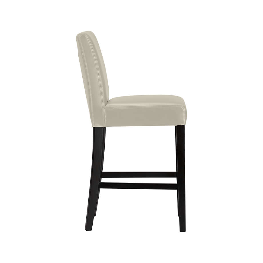 Crate and barrel online leather stools