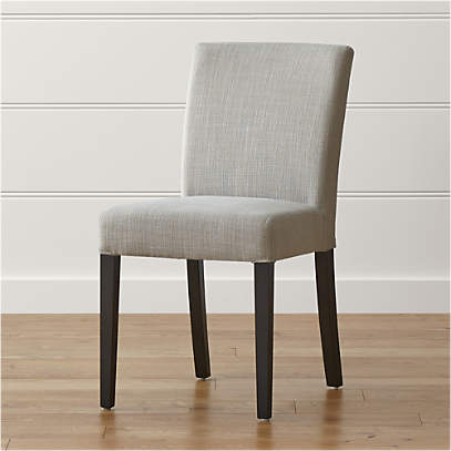 Lowe Pewter Upholstered Dining Chair, Dining Tables With Material Chairs Canada