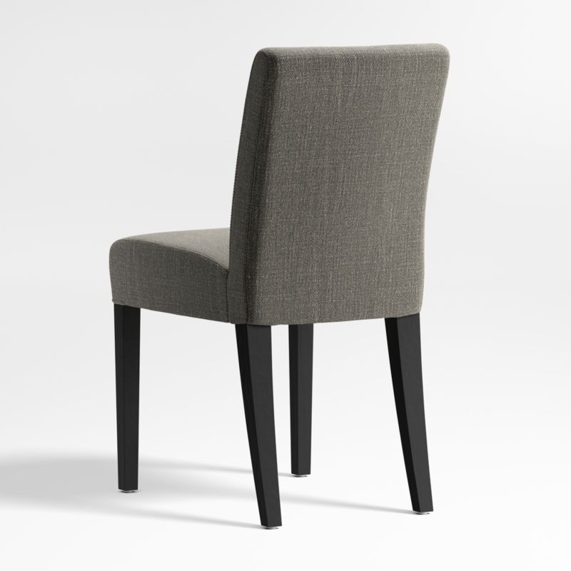 Lowe Charcoal Upholstered Dining Chair with Ebony Wood Legs - image 5 of 6