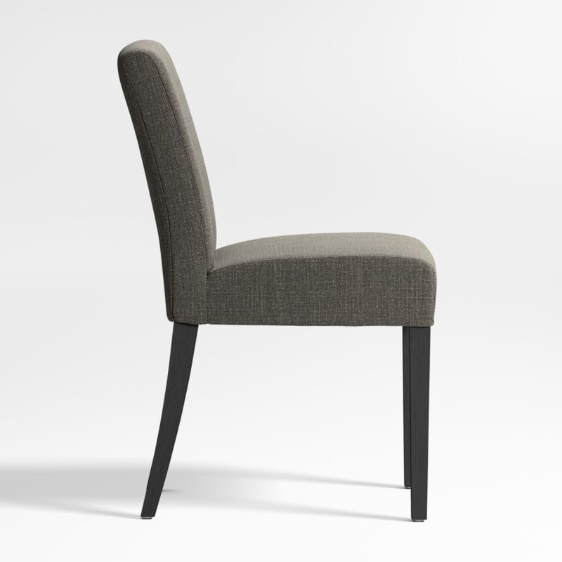 Lowe Charcoal Upholstered Dining Chair with Ebony Wood Legs - image 4 of 6