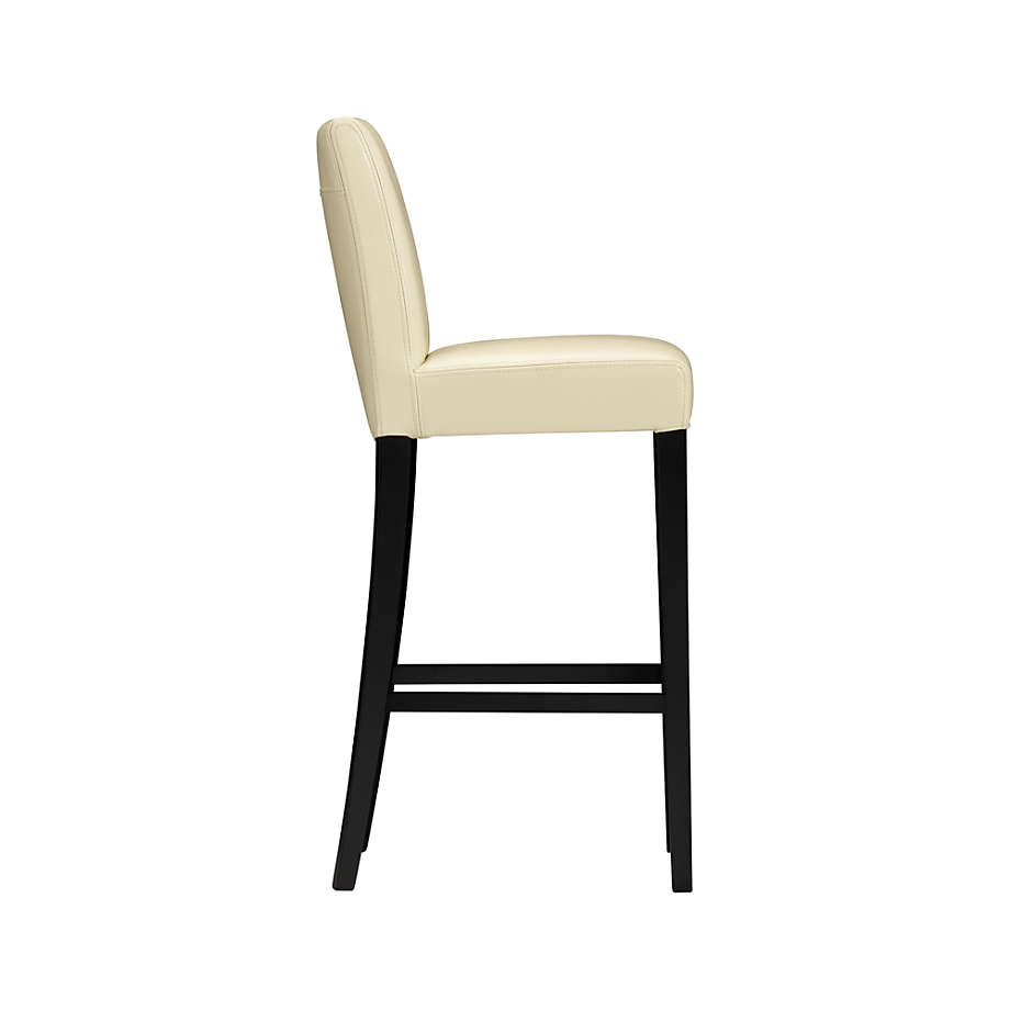 Crate and barrel bar stools deals leather