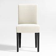 Petrie Black Ash Upholstered Counter Stool with Performance Fabric