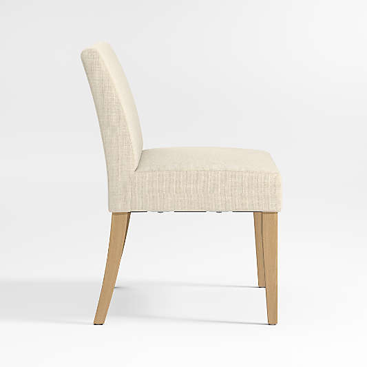 Lowe Ivory Grey Single Dining Banquette Chair