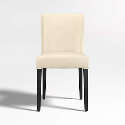 Lowe Ivory Leather Dining Chair