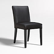 Lowe Onyx Leather Dining Chair