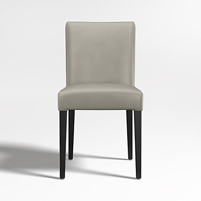 View Lowe Pewter Leather Dining Chair details