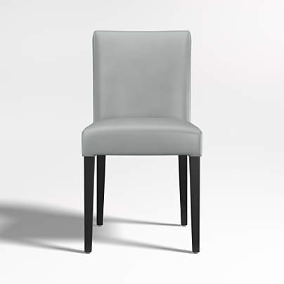 Lowe Pewter Leather Dining Chair