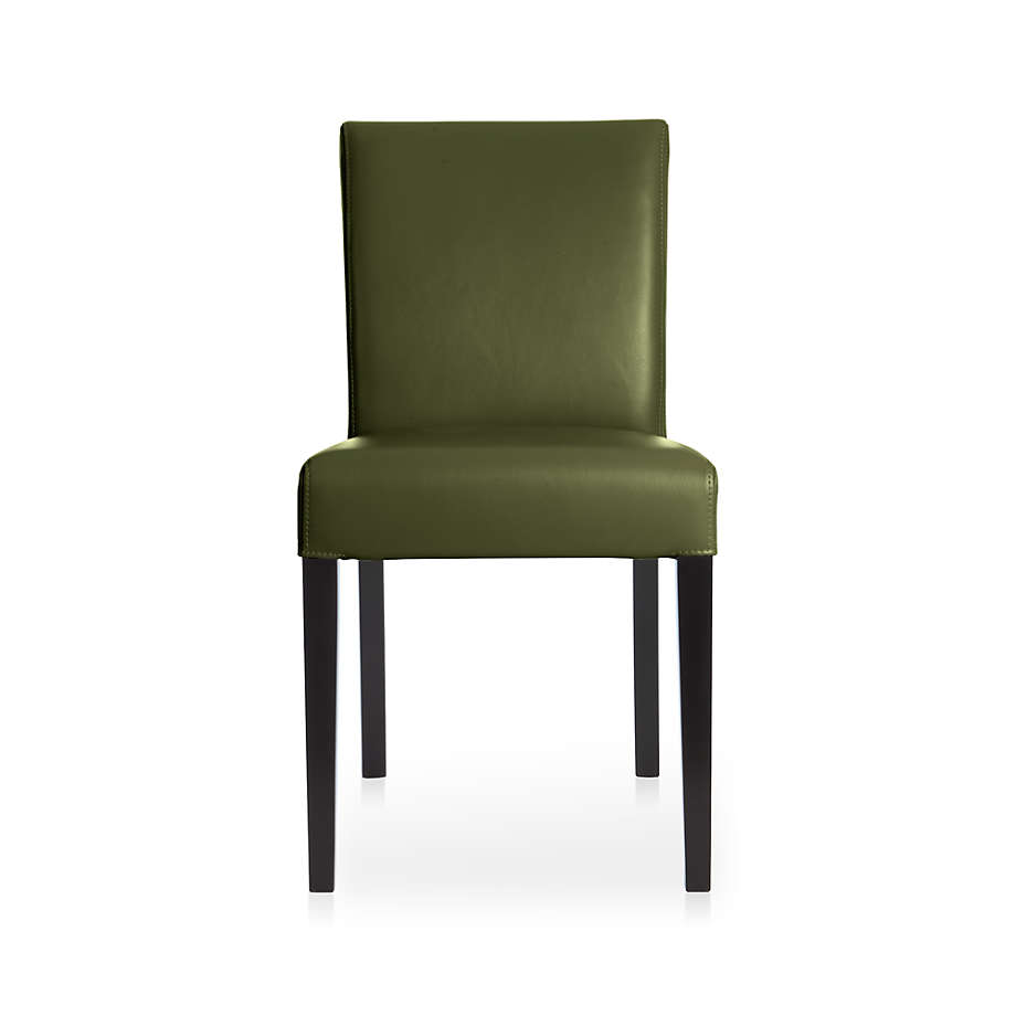 Crate and barrel dining 2024 chairs leather