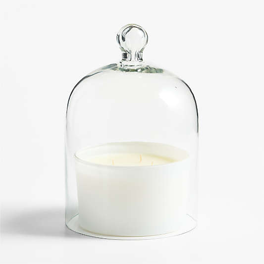 Large Glass Cloche for Pillar and Jar Candles