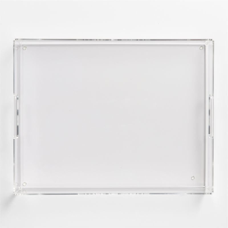 Large Acrylic Decorative Tray 18"x14" Rectangle - image 2 of 6