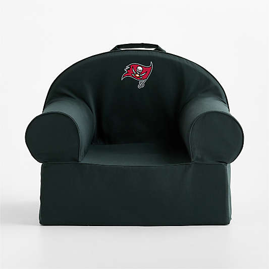 NFL Tampa Bay Buccaneers Large Spruce Green Organic Cotton Kids Lounge Nod Chair