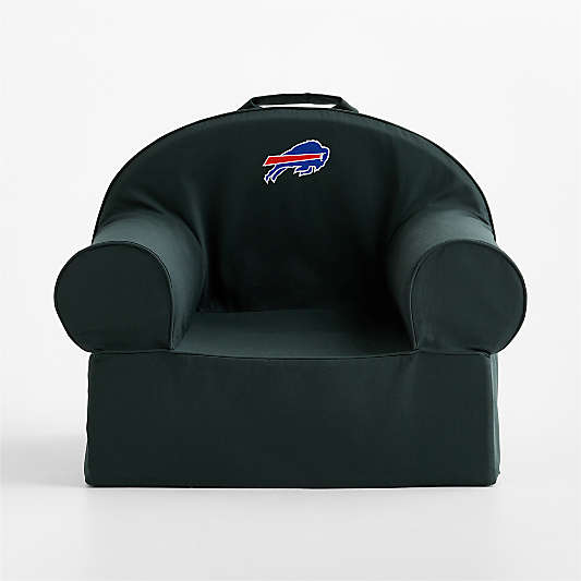 NFL Buffalo Bills Large Spruce Green Organic Cotton Kids Lounge Nod Chair