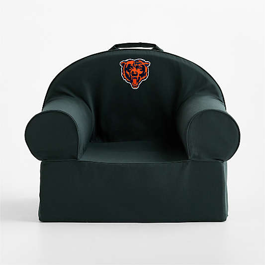NFL Chicago Bears Large Spruce Green Organic Cotton Kids Lounge Nod Chair