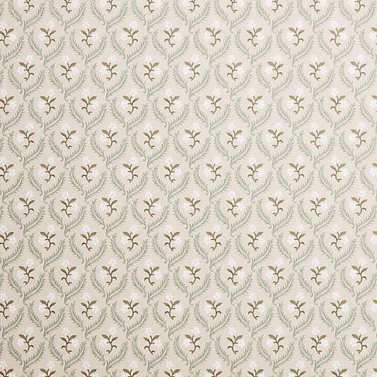 Laurel Bud Beige Wallpaper