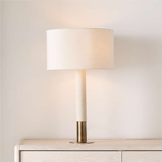 Larsen Sandstone Table Lamp 27"