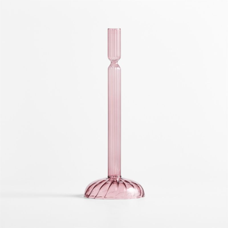 Lisbon Plum Large Taper Holder 12.75" - image 5 of 7