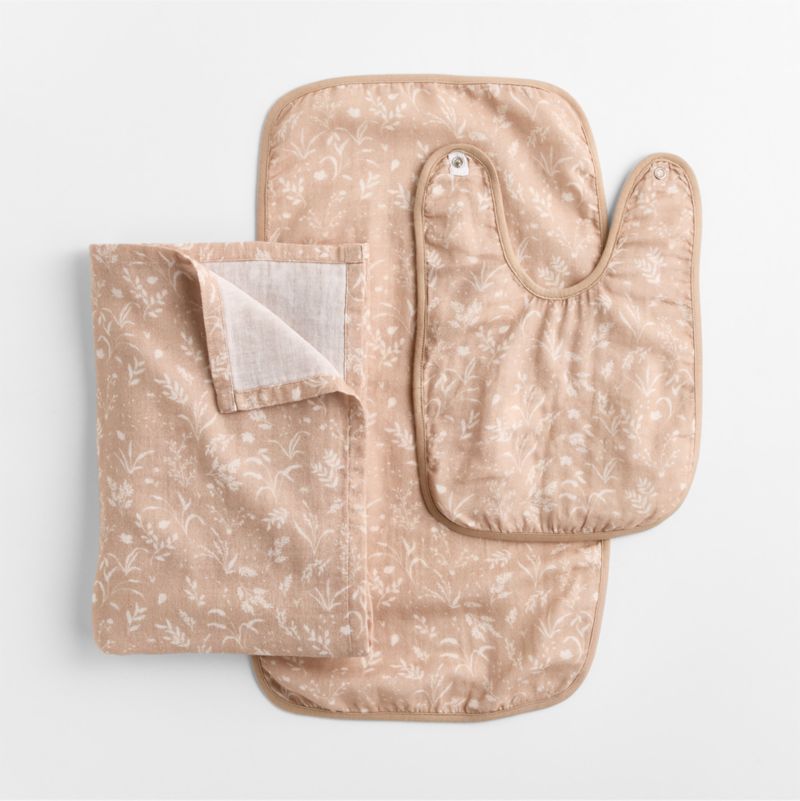 Little Duckling Almond Brown 3-Piece Baby Gift Set - image 2 of 4