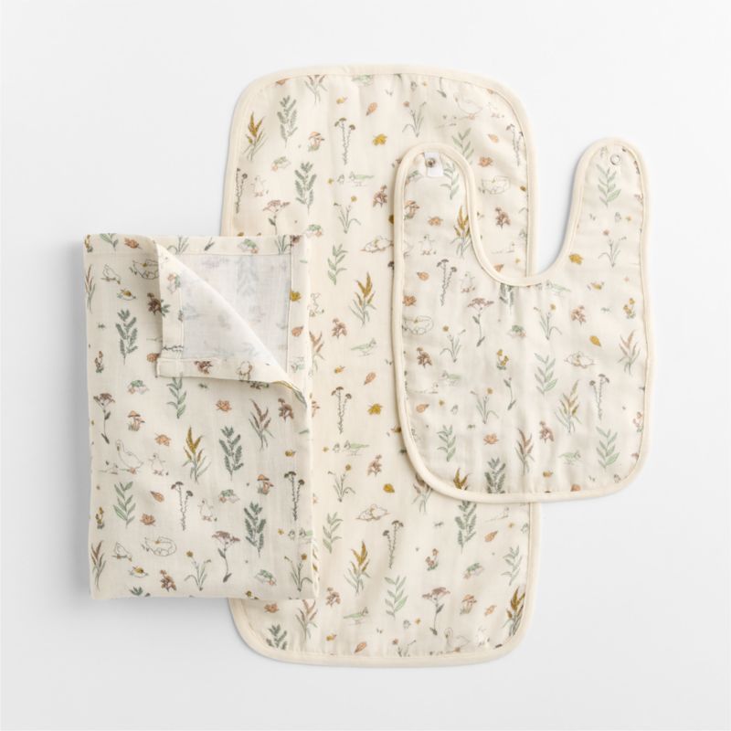 Little Duckling Ivory 3-Piece Baby Gift Set - image 2 of 4