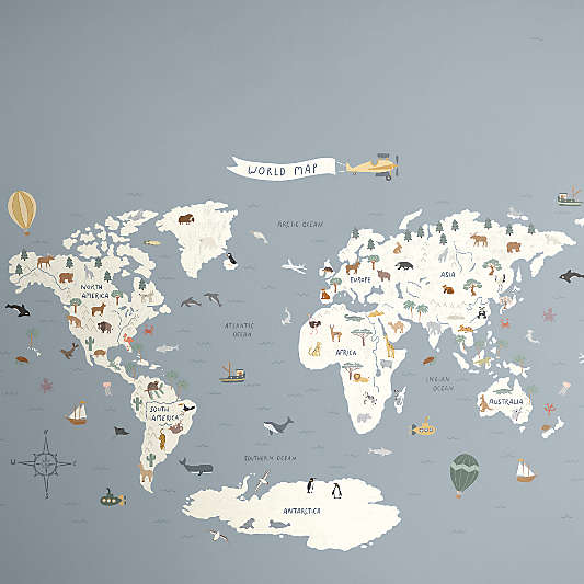Little Explorer Wallpaper Mural