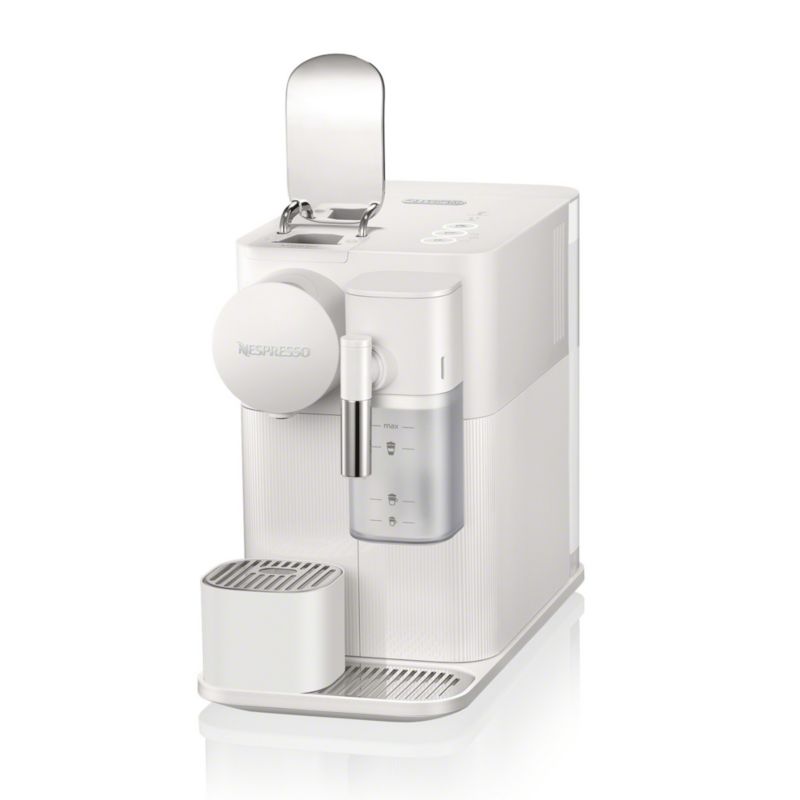 Nespresso Lattissima One Silky White Espresso Machine by De'Longhi