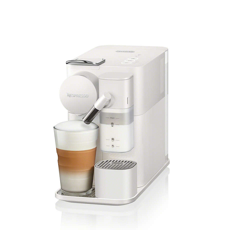 Nespresso Lattissima One White Espresso Machine by De'Longhi + Reviews | Crate &