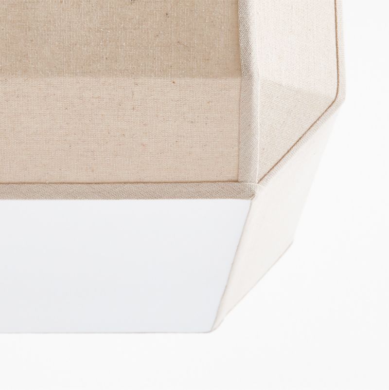 Luca Linen Box Kids Semi-Flush Mount Ceiling Light - image 2 of 4