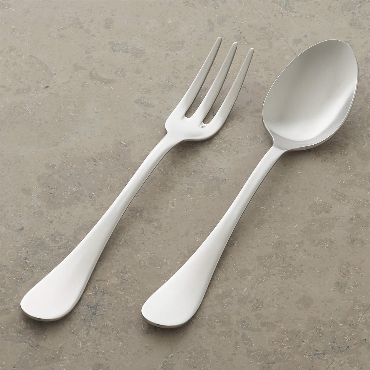 Lucca 2Piece Serving Set + Reviews Crate & Barrel