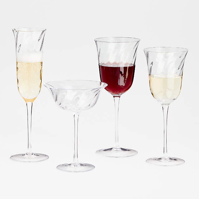 Tulip champagne glasses (Set of 6) – SofaPotato