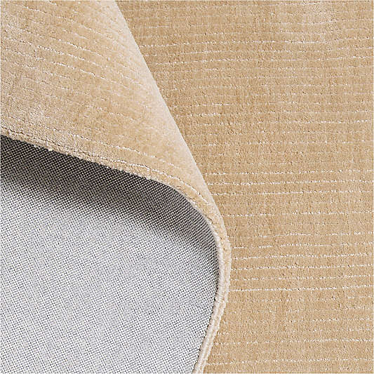 Ludlow Performance Handwoven Beige Rug Swatch 12"x18"