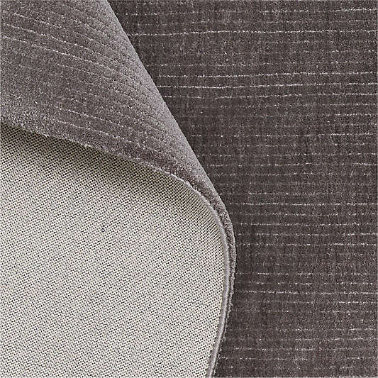 Ludlow Performance Handwoven Grey Rug Swatch 12"x18"