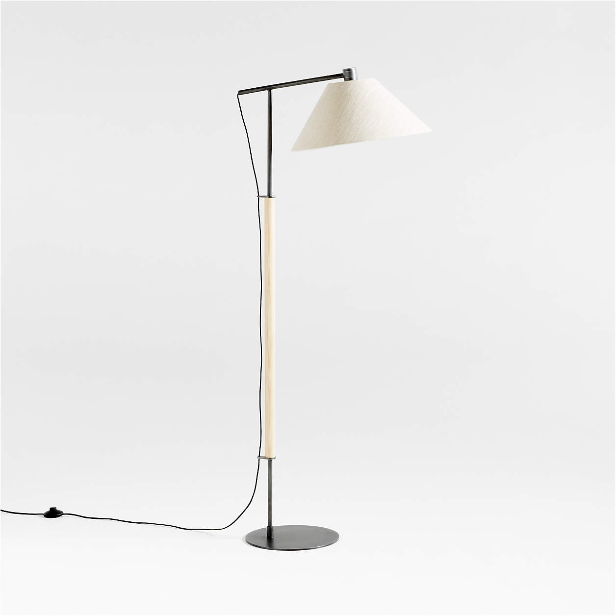 Luka Petite Directional Floor Lamp + Reviews | Crate & Barrel