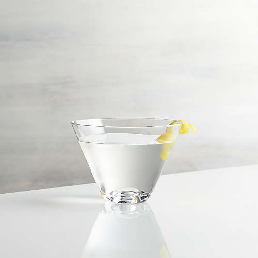 Lulie Stemless Martini Glass