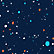 Abyss Blue Confetti