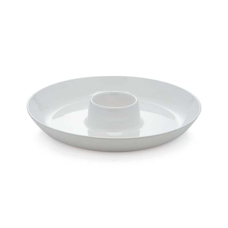 Lunea Outdoor Melamine Chip and Dip Bowl + Reviews Crate & Barrel Canada