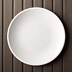 View Lunea White 10.5" Outdoor Melamine Dinner Plate - image 10 of 11