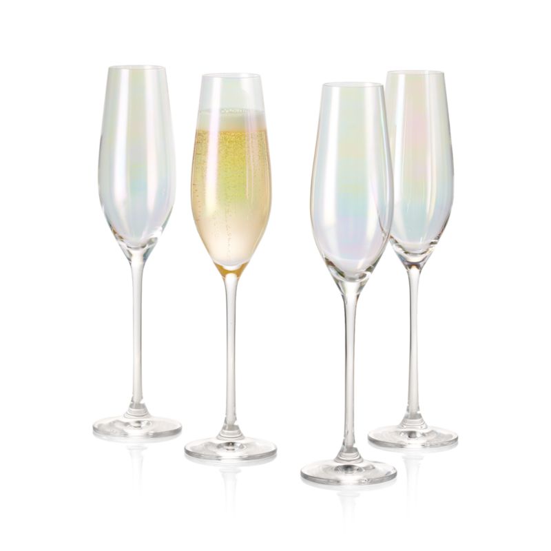 Lunette Iridescent Wine Glasses, Set of 4 + Reviews