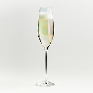 View Lunette 8-Oz. Iridescent Champagne Glass details