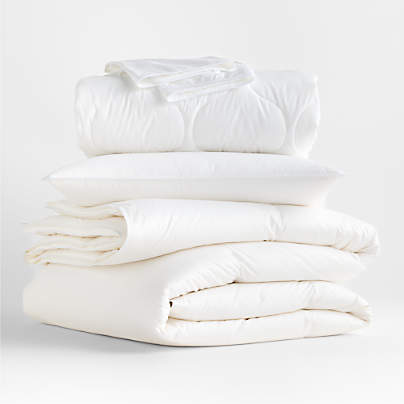 Luxe Organic Cotton Full/Queen Heavyweight Bedding Bundle Set