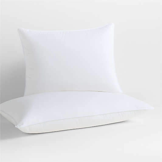 Luxe Organic Cotton Firm Down Standard Bed Pillow