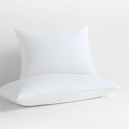 Luxe Organic Cotton Medium Down Bed Pillow