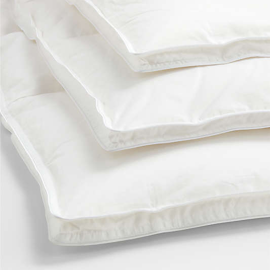 Luxe Organic Cotton Medium Weight Down Full/Queen Duvet Insert