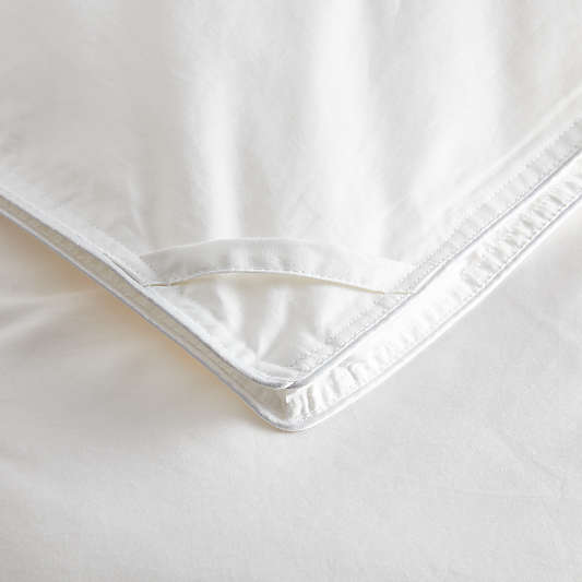 Luxe Organic Cotton Lightweight Down Full/Queen Duvet Insert