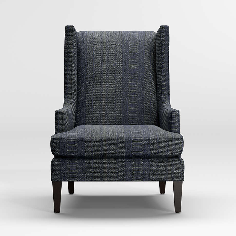 high wingback accent chair