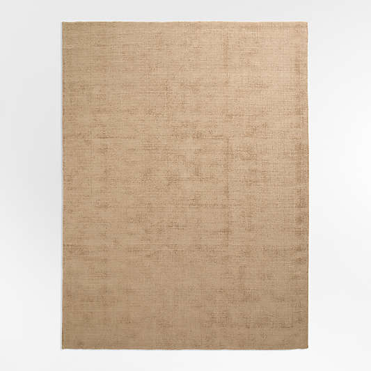 Laval Performance Handwoven Camel Brown Area Rug