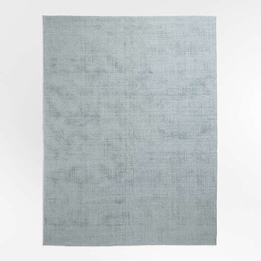 Laval Performance Handwoven Light Blue Rug