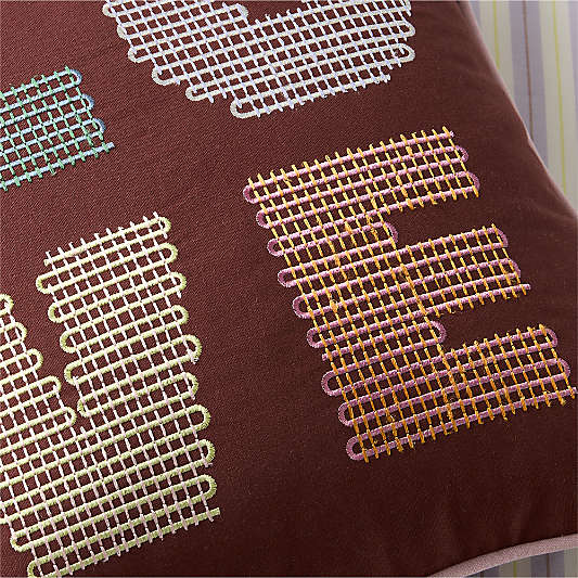 Love Embroidered Kids Throw Pillow by Venus Williams