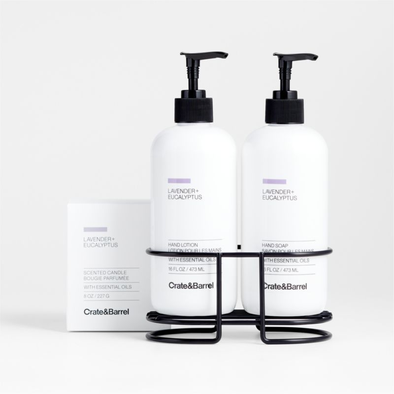 Lavender + Eucalyptus 4-Piece Gift Set + Reviews | Crate & Barrel Canada